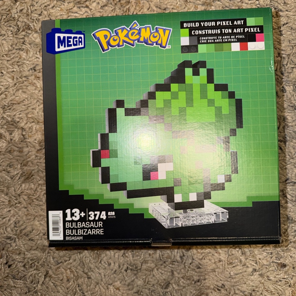 Pokemon Bulbasaur Mega Building Toy